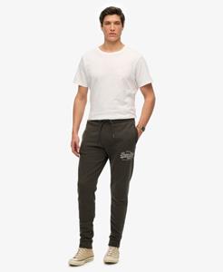 Superdry Mannen Joggingbroek met Vintage Logo Zwart