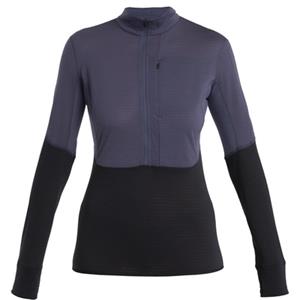Icebreaker Dames Realfleece Descender Half Zip Longsleeve