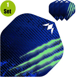 Lee Evans Dartflights - Blauw