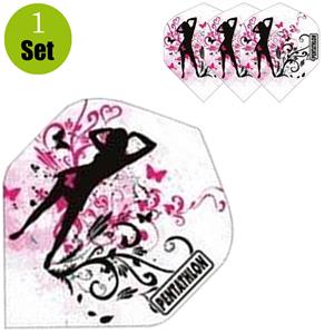 Ladies Dartflights - Pink Lady