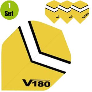 Chevron Dartflights - Mosterd