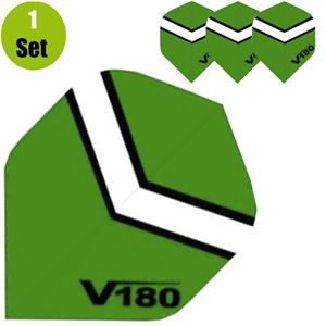 Chevron Dartflights - Groen