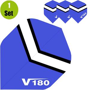 Chevron Dartflights - Blauw