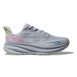 Hoka One One Hoka Clifton 9 hardloopschoenen grijs/roze dames