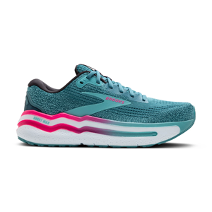 Brooks Ghost Max 2 hardloopschoenen storm blue/knockout pink/aqua dames