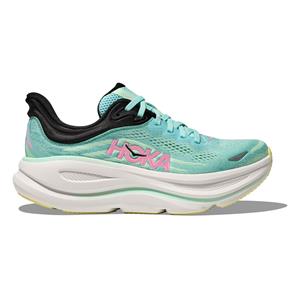 Hoka One One Hoka Bondi 9 hardloopschoenen blue spark/mint dames