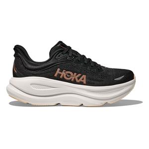 Hoka One One Hoka Bondi 9 hardloopschoenen black/rose gold dames