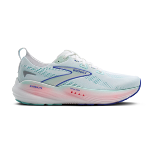 Brooks Glycerin GTS 22 hardloopschoenen white/limpet shell/amparo blue dames
