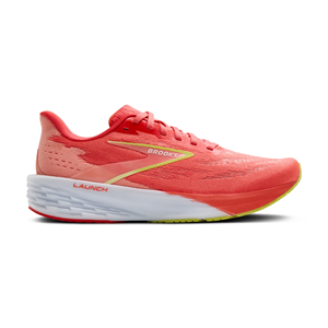 Brooks launch 11 hardloopschoenen coral/primrose/white dames