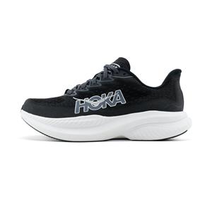 Hoka One One Hoka Mach 6 hardloopschoenen zwart/wit dames