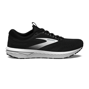 Brooks Revel 7 hardloopschoenen black/white heren