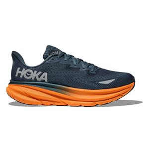 Hoka One One Hoka Clifton 9 GTX hardloopschoenen stormy skies/orange heren