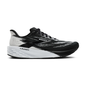 Brooks launch 11 hardloopschoenen black/white heren