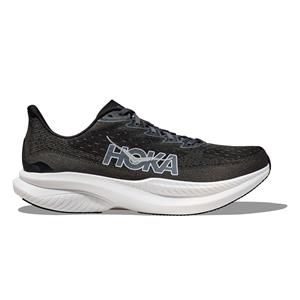 Hoka One One Hoka Mach 6 hardloopschoenen zwart/wit heren