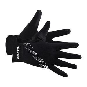 Craft Core essence thermische handschoenen zwart unisex