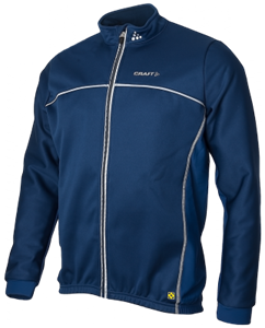 Craft Thermo Schaatsjack windstopper flatlock navy unisex