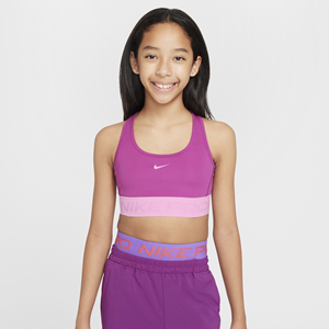 Nike Swoosh sport-bh voor meisjes - Paars
