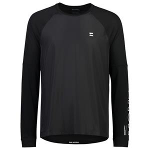 Mons Royale  Tarn Merino Bike Wind Jersey - Fietsshirt, zwart
