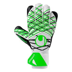 Uhlsport Soft Advanced White Black Fluo Green - Keepershandschoenen - Maat 8