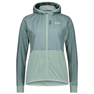 Mons Royale  Women's Diversion Merino Wind Jacket - Fietsjack, turkoois