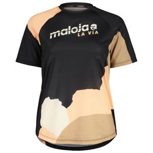 Maloja  Women's MontvalezanM. Multi 1/2 - Fietsshirt, zwart