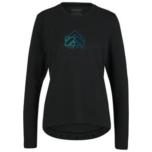 Zimtstern  Women's EcoFlowz Shirt L/S - Fietsshirt, zwart