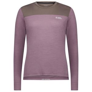 Mons Royale  Women's Diversion Merino Bike Jersey L/S - Fietsshirt, roze