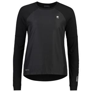 Mons Royale  Women's Tarn Merino Bike Wind Jersey - Fietsshirt, zwart