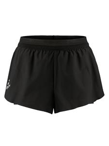 Craft PRO Hypervent Split hardloopbroek kort 2 zwart dames
