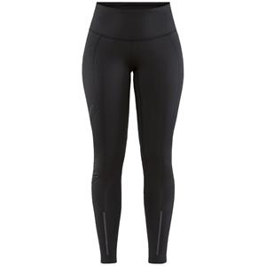 Craft Advanced Essence warm tight hardloopbroek zwart dames