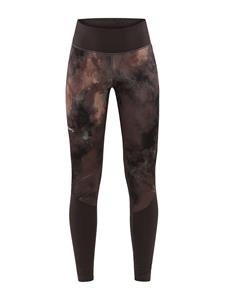 Craft Advanced Subz Wind 2 hardloopbroek dames bark multi