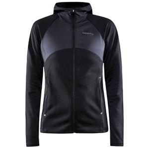 Craft ADV Essence Jersey Hood Jacket zwart dames