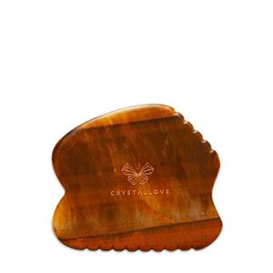 Crystallove Tiger Eye Contour Gua Sha