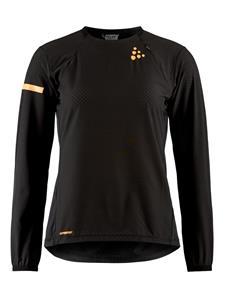 Craft PRO Hypervent Wind lange mouw hardloopshirt zwart dames