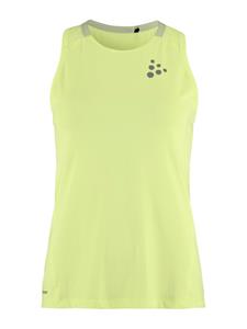 Craft PRO Hypervent hardloop singlet 2 geel dames