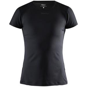 Craft Essence slim hardloopshirt SS zwart dames