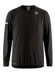 Craft PRO Hypervent Wind lange mouw hardloopshirt zwart heren