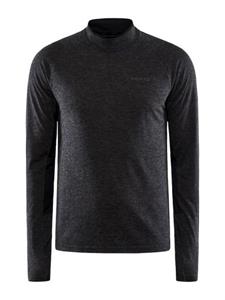 Craft Advanced Subz Wool 2 lange mouw hardloopshirt heren zwart