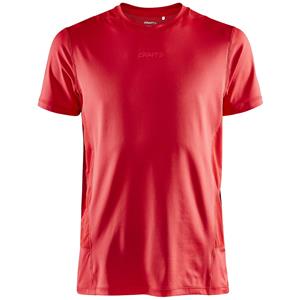 Craft Essence slim hardloopshirt SS rood heren