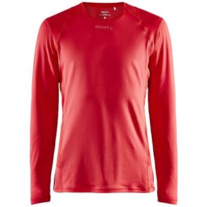 Craft Essence slim hardloopshirt LS rood heren