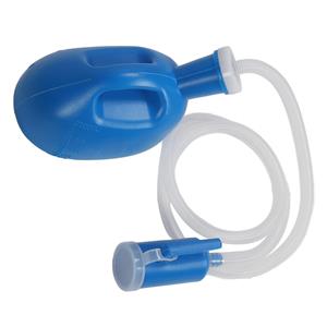 ZuiyouElectric1 2000 ml heren urinoirfles grote capaciteit morsbestendige urinefles voor bedlegerige patiënten blauw