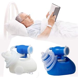 Nobita Urinoir Voor Mannen Morsbestendig Heren Potje Draagbare Urinoir Pee Fles 2000 Ml Voor Thuis Camping Auto Reizen One Size blauw