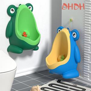 DHDH Schattige Kikker Kinderen Toilet Potje Training Urinoir Kinderen Peuter Plas Trainer voor Jongens Badkamer met Grappig Richtdoel Baby Toilet