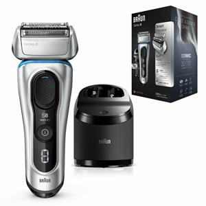 Braun 3x  Scheerapparaat Series 8 8370cc Zilver