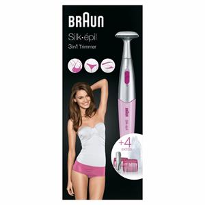 Braun 12x  Bikinitrimmer Silk-épil FG1100 Roze