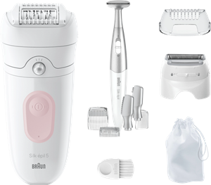 Braun Silk·épil 5 5-230 Wit/Flamingo