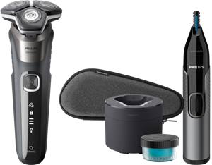 Philips Shaver Series 5000 S5887/50 +  Neustrimmer