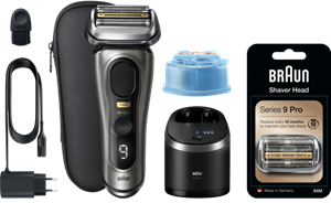 Braun Series 9 Pro+ 9560cc Zwart +  94M Scheerkop