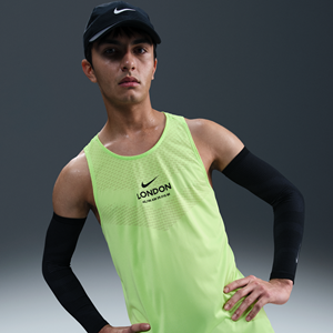 Nike Stride Dri-FIT ADV hardlooptanktop voor heren - Groen