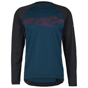 Zimtstern  PureFlowz Shirt L/S - Fietsshirt, blauw/zwart